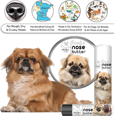 The Blissful Dog Tibetan Spaniel Unscented Nose Butter - Dog Nose Butter, 2 Ounce