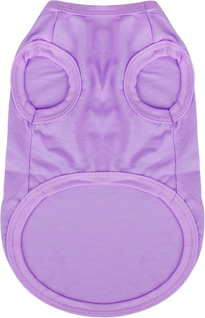 Expressive Pet Vest: Sleeveless Dog Shirt with 'I Love My Mommy' Slogan, Ideal for Chihuahuas, Poodles, Yorkies, and More - Adorable Design, Ultimate Comfort, Easy Maintenance! Purple Small