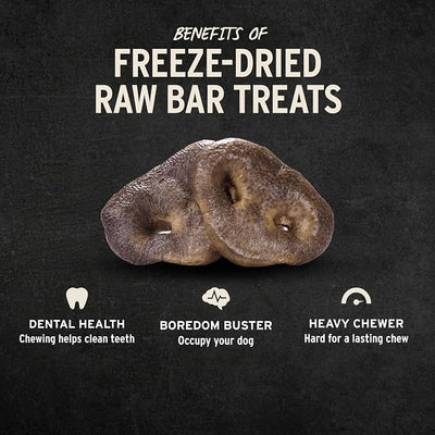 Vital Essentials Freeze-Dried Raw Pig Snout Dog Treat & Long-Lasting Natural Chew, 3-Pack | Single Ingredient Dog Treat for Aggressive Chewers | Made in USA
