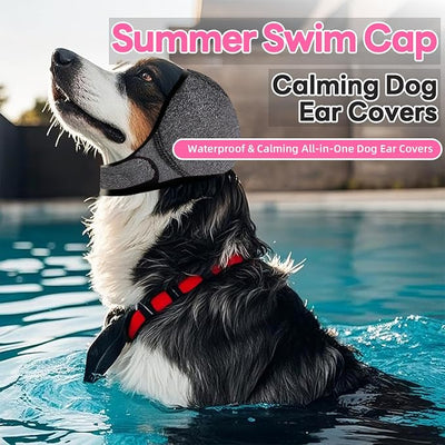 Dog Ear Muffs Noise Protection, Stress-Reducing, Comfortable, Perfect for Thunderstorms, Noise,Vet Visits & Preventing Water