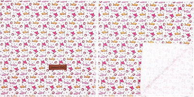 Lionheart Glory Pink Shark Dog Bandana - Washable Soft Dog Scarf, Square Adjustable Cute Bandanas for Medium Large Dogs