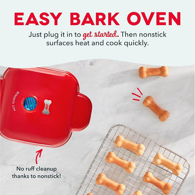 DASH Mini Dog Treat Maker, Small, Red (Pack of 4)