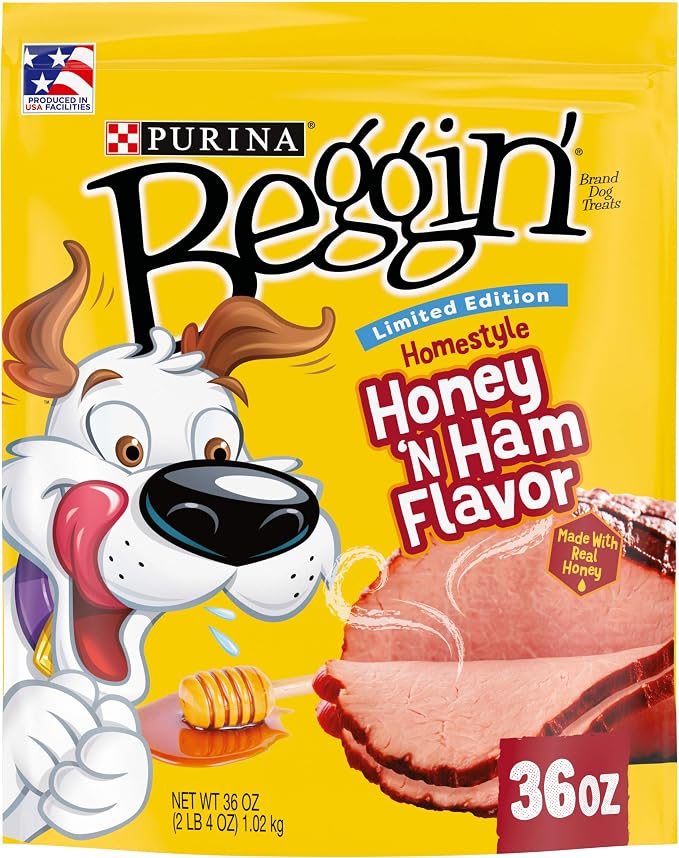 Limited Edition Adult Dog Treats, Homestyle! Honey N’ Ham Flavor - 36 oz. Pouch