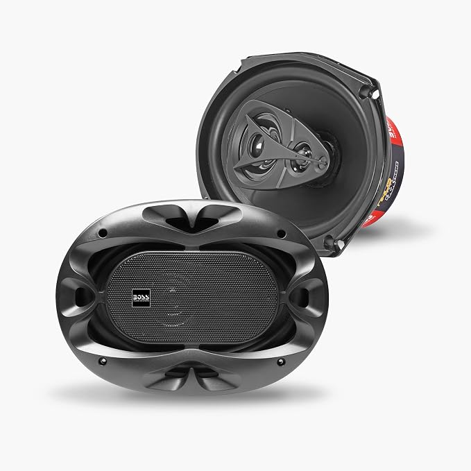 CH6940B Chaos Exxtreme Series 6 x 9 Inch Car Door Speakers - 500 Watts Max (per Pair), Coaxial, 4 Way, Full Range, 4 Ohms, Sold in Pairs, Bocinas para Carro