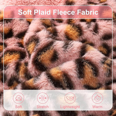 Sebaoyu Turtleneck Dog Pajamas for Small Dogs, Fleece Dog Sweater, Winter Cute Tiny Clothes Outfit Puppy Clothes Pet Jumpsuits Chihuahua Yorkie Cat Clothing,Pink,XX-Small