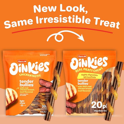 Oinkies Chickentastic Tender Bullies, 20 Count