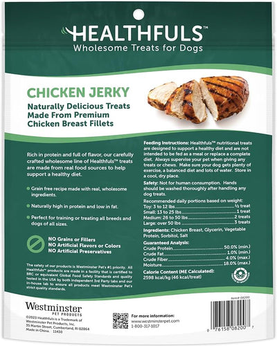 Healthfuls Chicken Jerky Dog Treats, 20oz