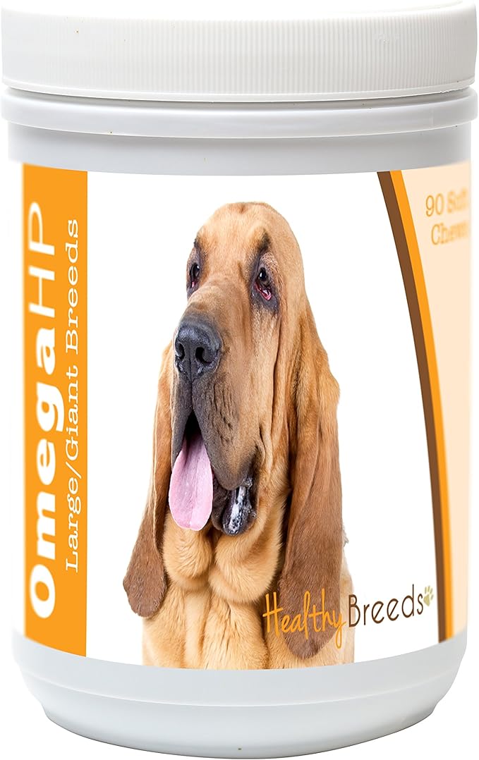 Bloodhound Omega HP Fatty Acid Skin and Coat Support Soft Chews 90 Count