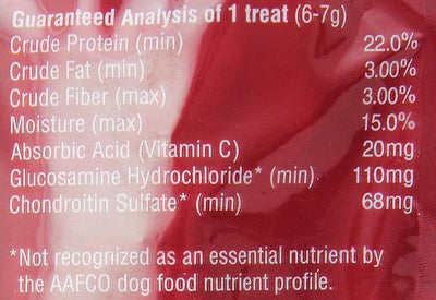 Loving Pets Gourmet All Natural Premium Chicken-Wrapped Sweet Potato Biscuit with Glucosamine and Chondroitin, Dog Treats, 8oz
