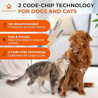 50 Test Strips for Pet Control HQ Glucose Monitor - Accurate Diabetes Testing for Dogs & Cats (Compatible with Pet Control HQ Glucose Monitoring)