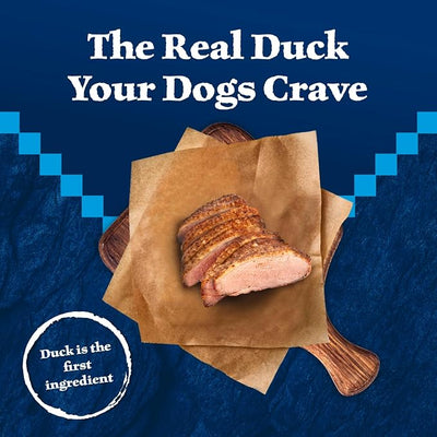 Blue Buffalo Wilderness Trail Treats High Protein Grain Free Dog Biscuits Crunchy Dog Treats, Duck Recipe, 10-oz Bag