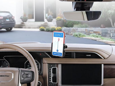 WeatherTech WindshieldFone - Universal Windshield-Mounted Car Phone Holder - Black Plastic Knobs