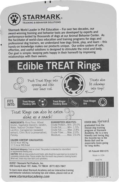 Starmark Edible Rings Dog Treats, 16 count