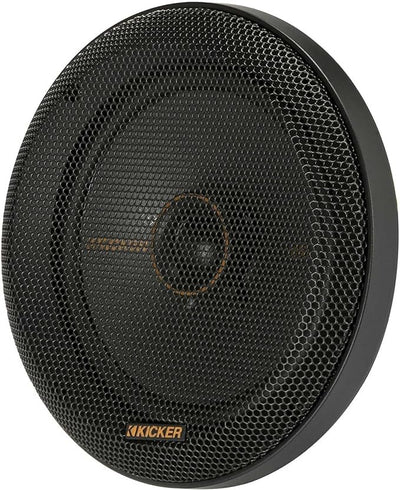 KICKER 51KSC6504 KS-Series 6.5" Coaxial Speakers with .75" tweeters, 4-Ohm, Pair