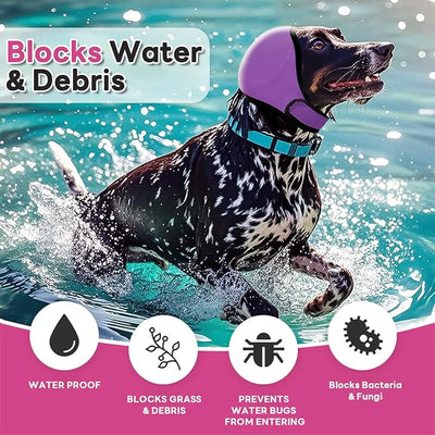Dog Ear Muffs Noise Protection, Comfortable, Stress-Reducing Design, Perfect for Noise Reduction, Water Protection & Anxiety