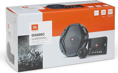 JBL GX608C 210 Watt 6-1/2" 2-Way GX Series Complete Component System