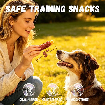 Pawmate Duck Wrapped Beef Cartilage Dog Treats, Long Lasting High Protein with Calcium Supplement Dog Chews, Rawhide Free Duck Dog Training Treats Snacks for Medium and Large Dogs, 12 Counts, 10.6 oz