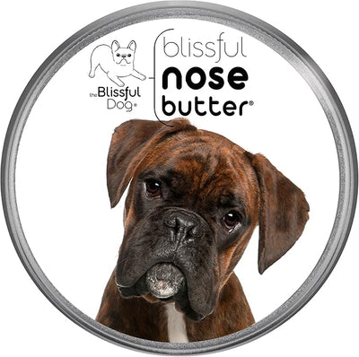 The Blissful Dog Brindle Boxer Nose Butter, Versatile Dog Nose Balm for Dry Nose, Handcrafted Nose Moisturizer, Easy-to-Apply Dog Essentials, Unscented, 16 oz.