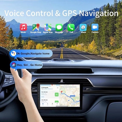Haudio 9 Inch Double Din Car Stereo, Android 13 Touchscreen Radio with Wireless Apple CarPlay & Android Auto, 2GB+64GB, GPS, Bluetooth, WiFi, FM/AM/RDS, Mirror Link, 720P AHD Backup Camera