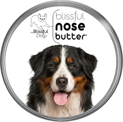 The Blissful Dog Bernese Mountain Nose Butter, Versatile Dog Nose Balm for Dry Nose, Handcrafted Nose Moisturizer, Easy-to-Apply Dog Essentials, Unscented, 2 oz.