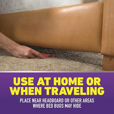 Ortho Home Defense Max Bed Bug Trap - Detect Bed Bugs in Homes and While Traveling, Package Contains 2 Traps