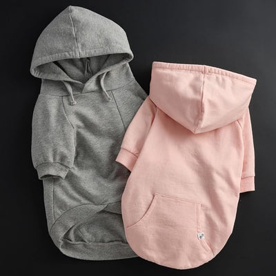 Pet Passion Rocky – The Original Lightweight Hooded Tee 100% Organic Cotton Dog Hoodie Pet Coat Sweater for All Sized Dogs, Original Pink, XX-Small (4-7 lbs)