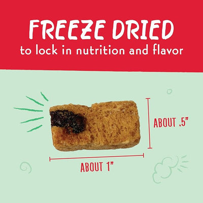 Charlee Bear Grain Free Freeze-Dried Dog Treats, Chicken & Cranberries, High Protein, Limited Ingredient Training Treats or Meal Topper, 2.25 oz, Made in USA