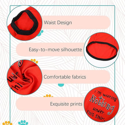 12 Pieces Dog Shirts Pet Printed Clothes with Funny Letters Summer Pet T Shirts Cool Puppy Vest Breathable Dog Outfit Soft Cat Sweatshirt for Chihuahuas Cats Accessories, 12 Styles(Large)