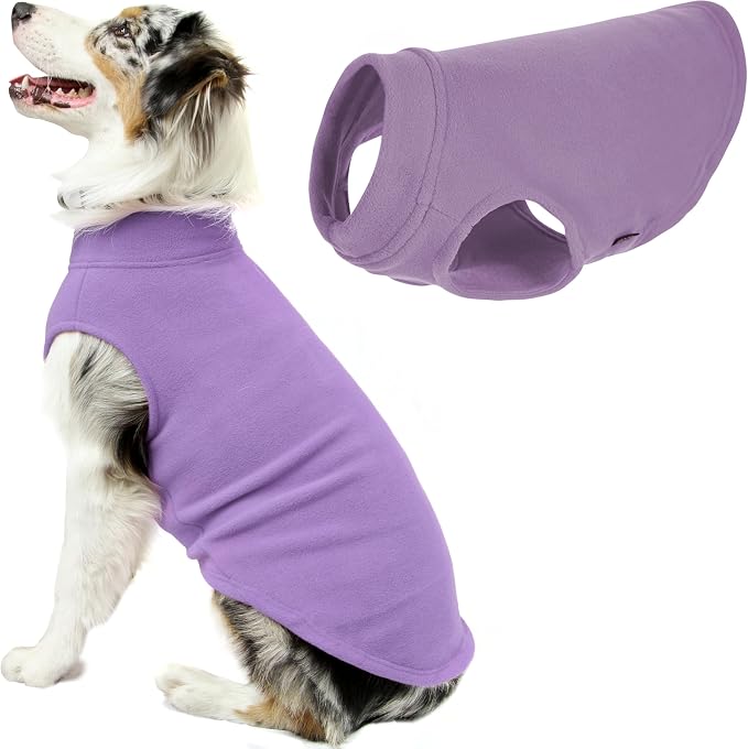 Boys 6X-Large Length (27.5 Inch) Stretch Fleece Vest, Lavender, 6X-Large Length 27.5 US
