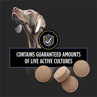 Purina Pro Plan Veterinary Supplements FortiFlora Dog Probiotics Chewable Tablets to Support Digestive and Immune Health and Occasional Diarrhea