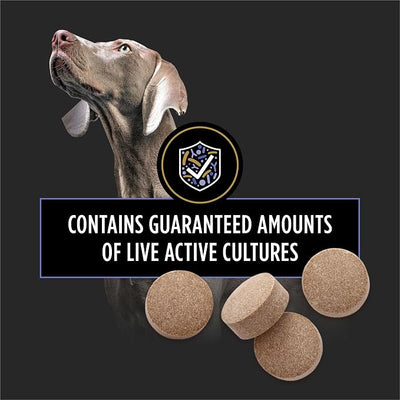 Pro Plan Veterinary Diets FortiFlora Chewable Probiotic Tablets for Dogs and Puppies, Digestive Health Support for Occasional Diarrhea Management, 45-Count