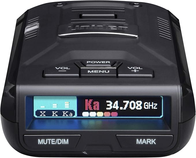 Uniden R3 Extreme Long Range Laser/Radar Detector, Record Shattering Performance,Built-in GPS w/Mute Memory,Voice Alerts, Red Light & Speed Camera Alerts, Multi-Color OLED Display, Black (Pack of 4)