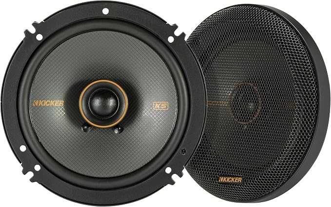 51KSC6504 KS-Series 6.5" Coaxial Speakers with.75" tweeters, 4-Ohm, Pair