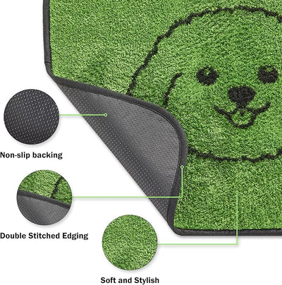 Qeils Reusable Puppy Pads, Washable Pee Pads for Dogs 2 Pack Durable Absorbent Leakproof Dog Training Pads for Home or Travel, Non-Slip Wee Wee Pads Potty Pads 36"x24"