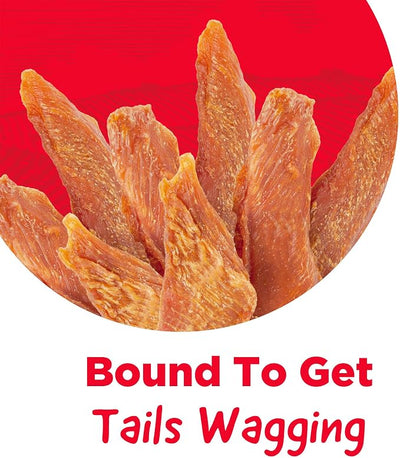 Country Kitchen Chicken Jerky Tender Dog Treats, Made with Real Chicken,High Protein, Low Fat, No Artificial Colors, 16 oz