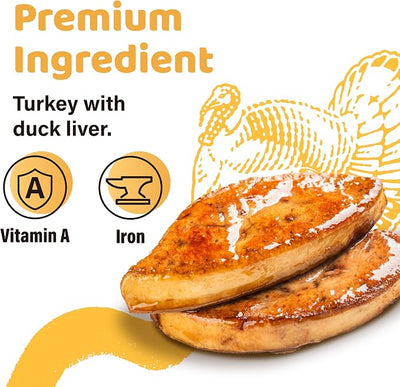 iPaw 5 Stock-Up Combo Turkey Dog Treats, SQF Certified Human Grade Dog Treat, Suitable for Training Chew, Hypoallergenic, Rawhide Alternative, Ring (Duck Liver), 5 Packs