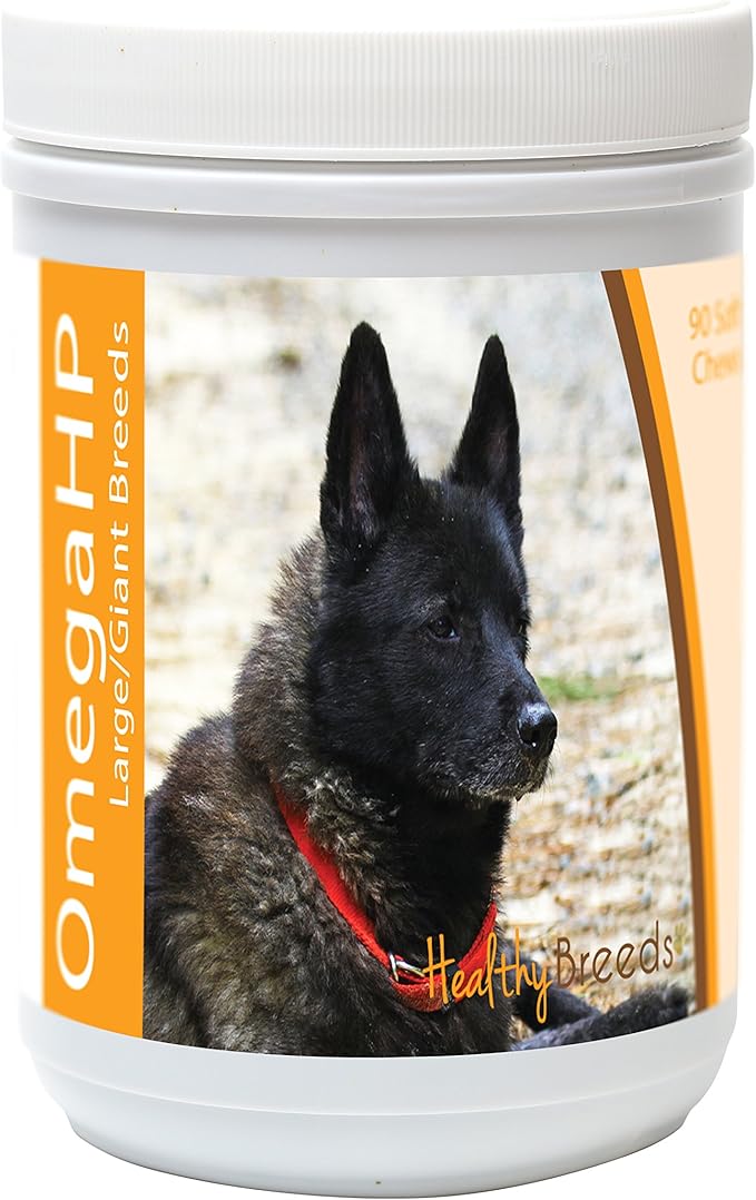 Norwegian Elkhound Omega HP Fatty Acid Skin and Coat Support Soft Chews 90 Count