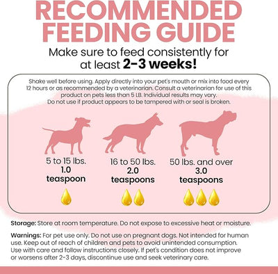 Dog Diarrhea Medication - Fast Acting Anti Diarrhea Liquid for Dogs, Kaolin Pectin Formula, Firms Stool & Upset Stomach Relief, All Breed Sizes, Made in USA, 2oz - Chew + Heal Labs