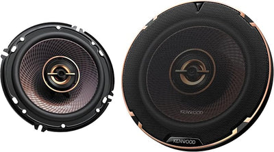 Kenwood KFC-653 6-1/2" 2-Way Concert Series Car Speakers – 320W Peak Power, Polypropylene Woofer Cone, Balanced Dome Tweeter, Acoustic Sound Harmonizer