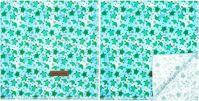 Lionheart glory Dog Bandana 1 Pack Washable Soft Blue Dog Scarf, Summer Bandana Square Adjustable Dog Bandanas for Small Medium Large Dogs