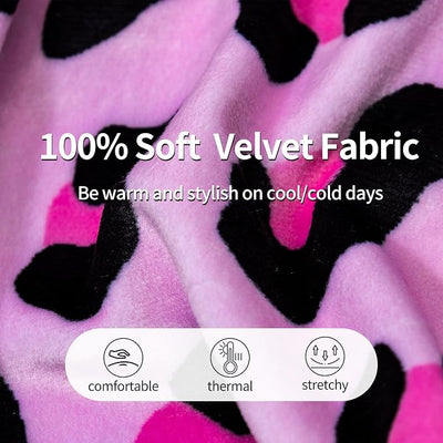 CuteBone Turtleneck Dog Velvet Dress Puppy Skirt Costume Pet Clothes Cat Apparel with Bow Hair Rope for Small Dogs CVD08M