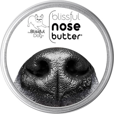 The Blissful Dog Every Dog Nose Butter, Versatile Dog Nose Balm for Dry Nose, Handcrafted Nose Moisturizer, Easy-to-Apply Dog Essentials, Unscented, 4 oz.