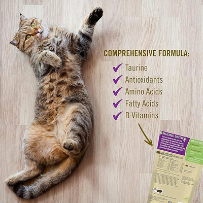 Pet Naturals Daily Multi Multivitamin Soft Chews for Cats, Vet Formulated with Biotin, Taurine, Calcium, and Arginine, Gentle Formula, Value Size, Fish, 160 Count
