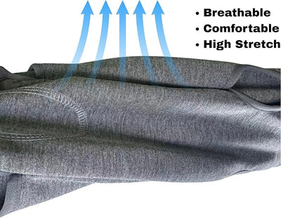 Dog Recovery Suit for Surgery – Soft Cotton Anti-Lick Onesie for Pets, E-Collar Alt for Abdominal Healing, Full Body Protective Shirt - Please Check Size Chart Carefully (XX-Large)