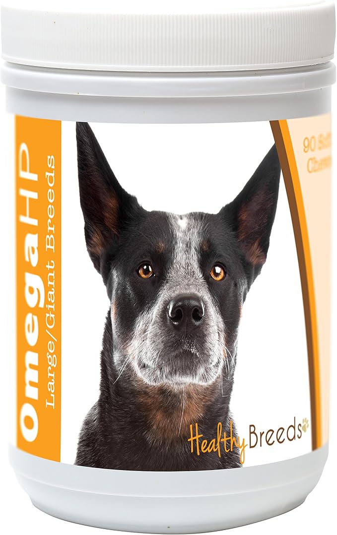 Australian Cattle Dog Omega HP Fatty Acid Skin and Coat Support Soft Chews 90 Count
