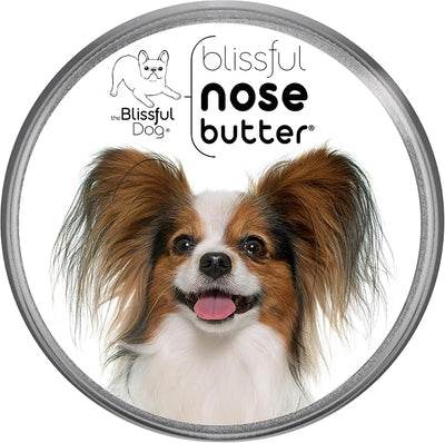 The Blissful Dog Papillon Unscented Nose Butter - Dog Nose Butter, 8 Ounce