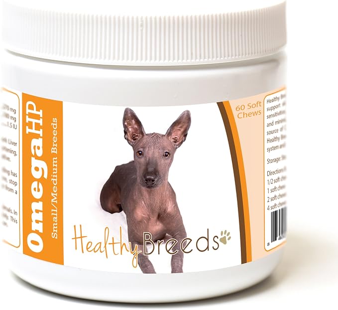 Xoloitzcuintli Omega HP Fatty Acid Skin and Coat Support Soft Chews 60 Count
