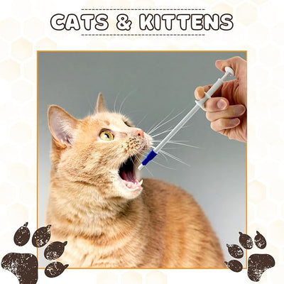 Pill Shooter for Cats and Dogs – Soft Tip Pet Piller for Easy Medication Delivery | Pill Gun Dispenser Tool for Small or Large Pets | Upgraded H- Bar Design Reusable Syringe Device – Red, 1-Pack