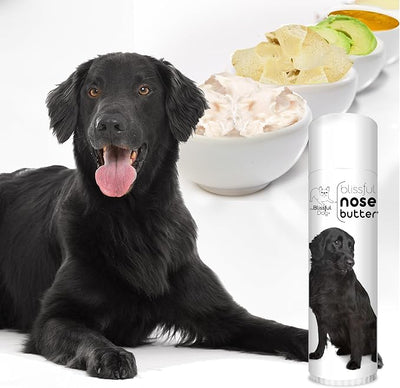 The Blissful Dog Flat-Coat Retriever Unscented Nose Butter - Dog Nose Butter, 0.50 Ounce