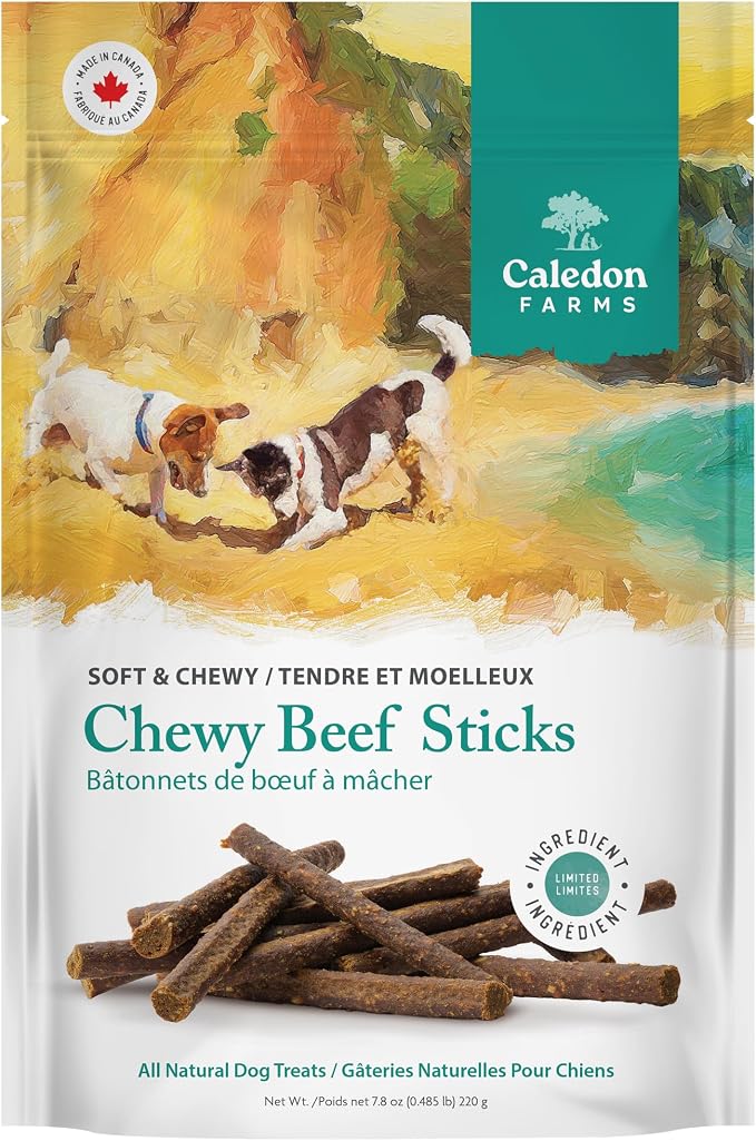 Chewy Beef Sticks Dog Treats: 220G/7.8OZ